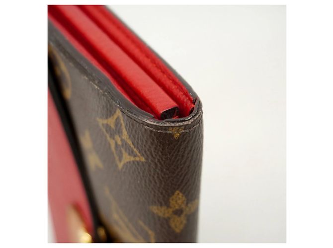 Cartera Larga Pallas Monogram Louis Vuitton Fucsia - vista 6