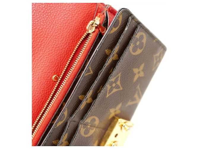 Cartera Larga Pallas Monogram Louis Vuitton Fucsia - vista 8
