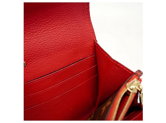 Cartera Larga Pallas Monogram Louis Vuitton Fucsia - vista 9