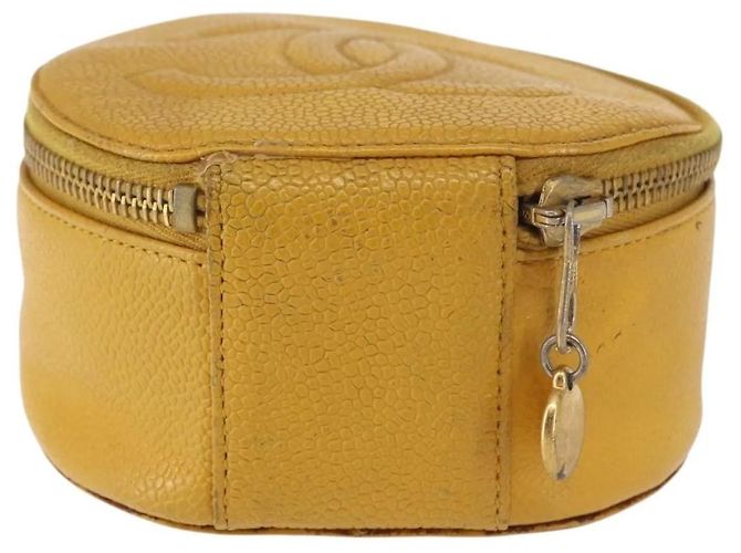 Scatola per gioielli Chanel Coco Mark Giallo - vista 2