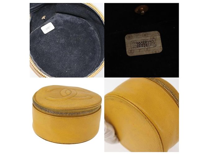 Scatola per gioielli Chanel Coco Mark Giallo - vista 5