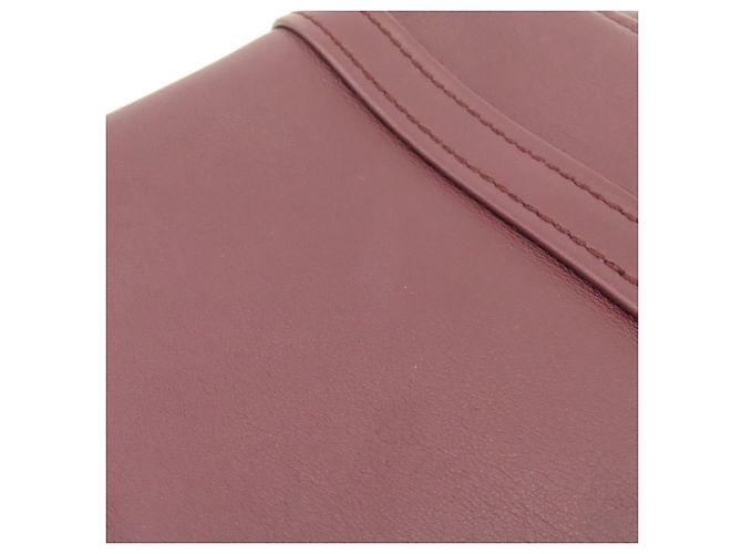 Borsa Balenciaga 502509 Laundry Cabas XS Bordò - vista 12