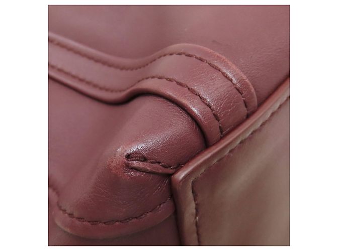 Borsa Balenciaga 502509 Laundry Cabas XS Bordò - vista 21