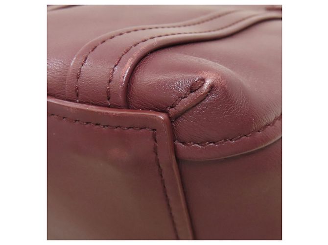 Borsa Balenciaga 502509 Laundry Cabas XS Bordò - vista 22
