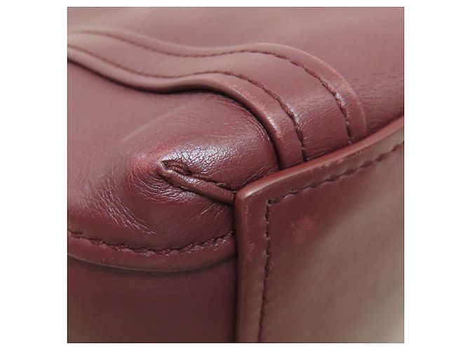 Borsa Balenciaga 502509 Laundry Cabas XS Bordò - vista 23