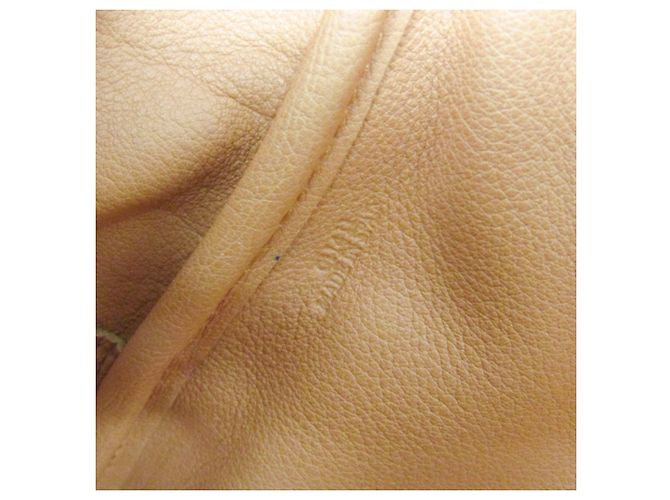 Sac à main Loewe Amazona 28 en daim et cuir Orange - vue 17