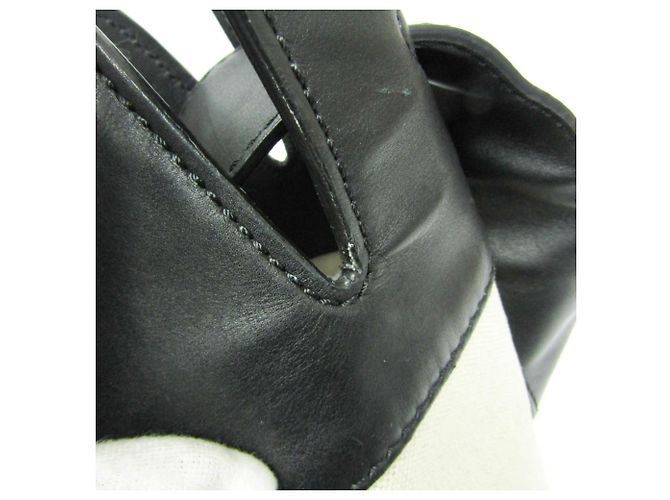 Bolso grande tipo bucket Burberry Negro Beige - vista 11