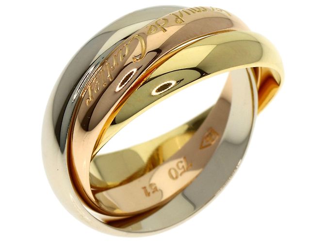 Anello Trinity in Oro di Cartier - vista 2