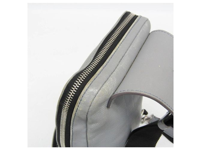 Borsa a tracolla Damier Infini Avenue Louis Vuitton Marrone Argento - vista 11