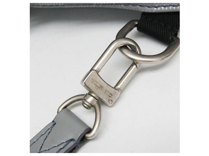 Borsa a tracolla Damier Infini Avenue Louis Vuitton Marrone Argento - vista 12