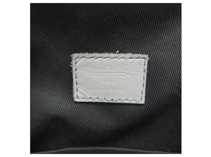 Borsa a tracolla Damier Infini Avenue Louis Vuitton Marrone Argento - vista 17
