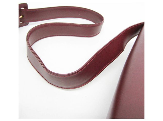 Borsa a spalla in pelle Cartier Must per donna Bordò - vista 10