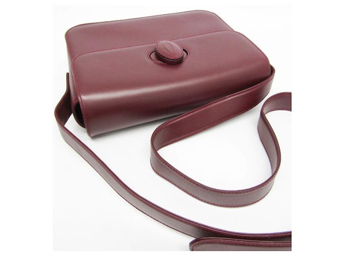 Borsa a spalla in pelle Cartier Must per donna Bordò - vista 9