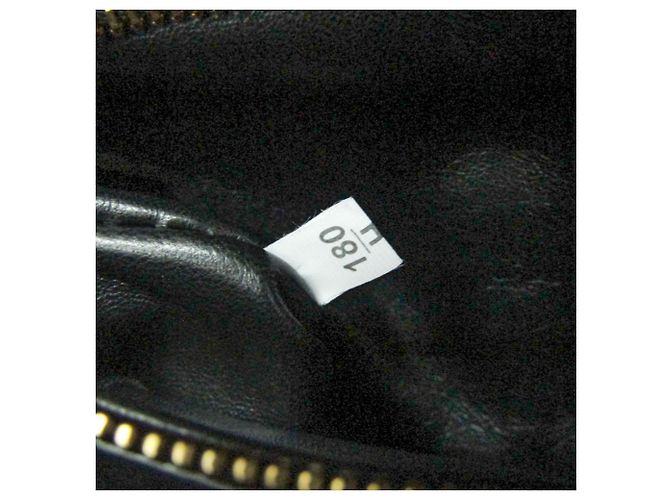 Prada Soft Sound mittelgroße Lederhandtasche Schwarz - Ansicht 11