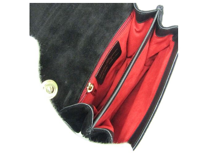 Borsa a Spalla Donna Salvatore Ferragamo Gancini AX-21 1820 Nero - vista 4
