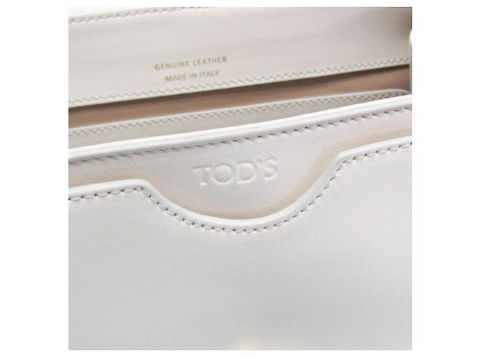 Borsa in pelle da donna Tod's T Timeless Bianco sporco - vista 13