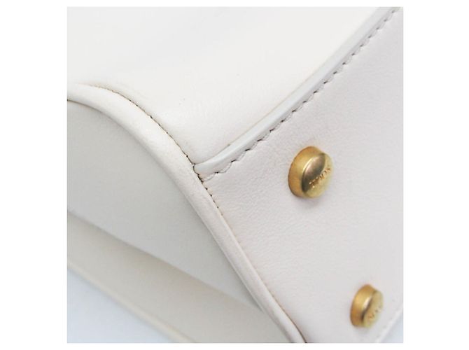 Borsa in pelle da donna Tod's T Timeless Bianco sporco - vista 4