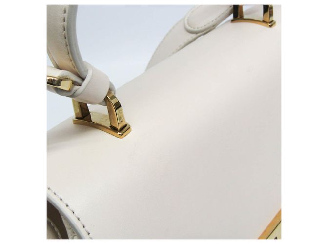 Borsa in pelle da donna Tod's T Timeless Bianco sporco - vista 6