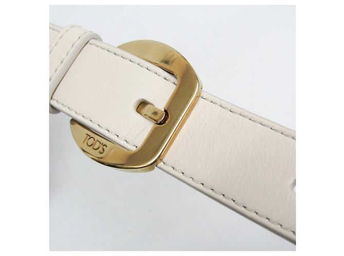 Borsa in pelle da donna Tod's T Timeless Bianco sporco - vista 9