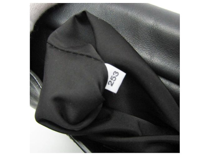 Prada Leder Schultertasche Schwarz - Ansicht 11