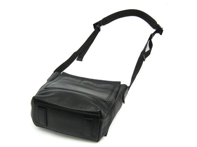 Prada Leder Schultertasche Schwarz - Ansicht 2