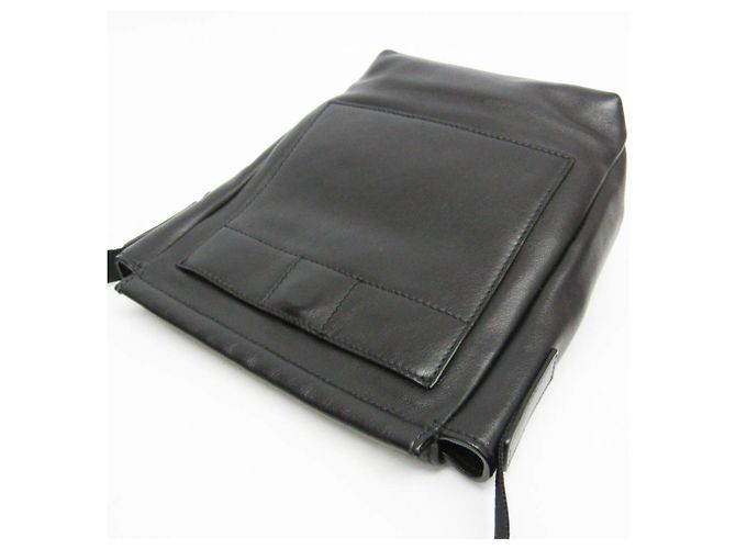 Prada Leder Schultertasche Schwarz - Ansicht 5