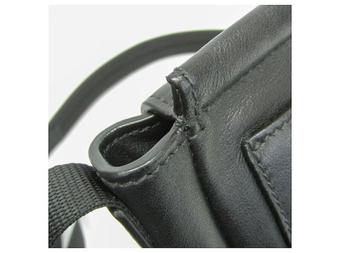 Prada Leder Schultertasche Schwarz - Ansicht 6