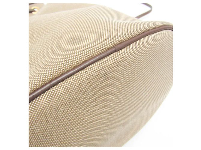 Borsa a sacco in jacquard con logo Prada Marrone Marrone scuro - vista 4