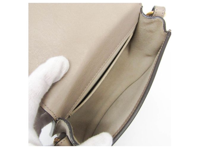 Borsa Chloé Nile in pelle grigia e camoscio
 Grigio - vista 4