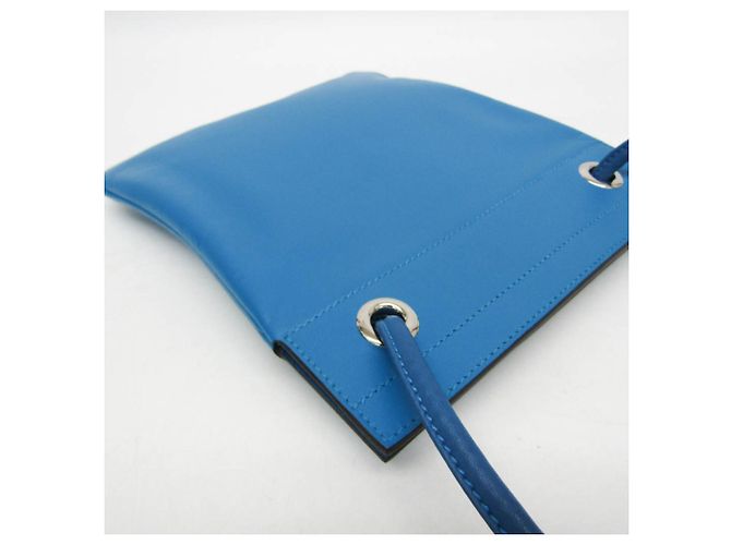 Hermès Aline Mini Schultertasche Blau - Ansicht 6