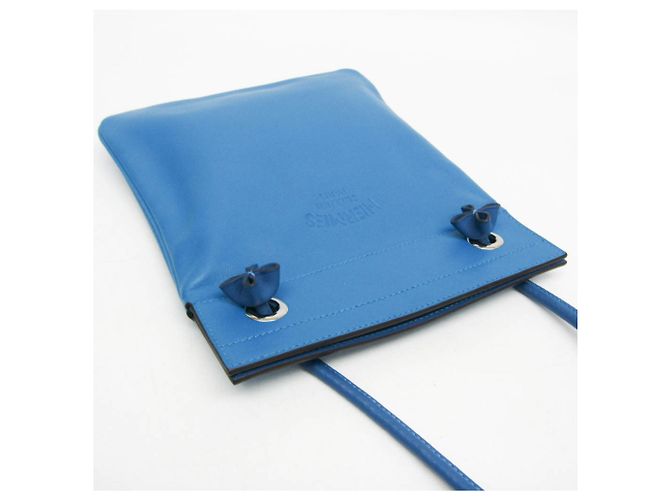 Hermès Aline Mini Schultertasche Blau - Ansicht 7