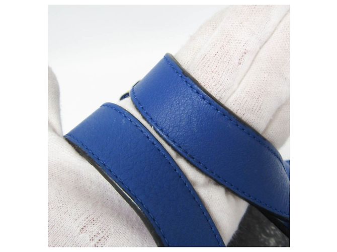 Borsa a mano Hammock Medium Loewe in pelle blu - vista 13