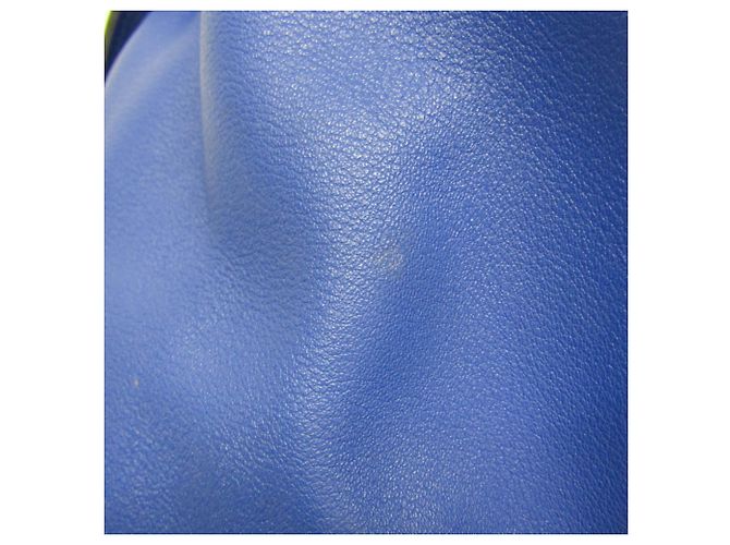 Borsa a mano Hammock Medium Loewe in pelle blu - vista 6