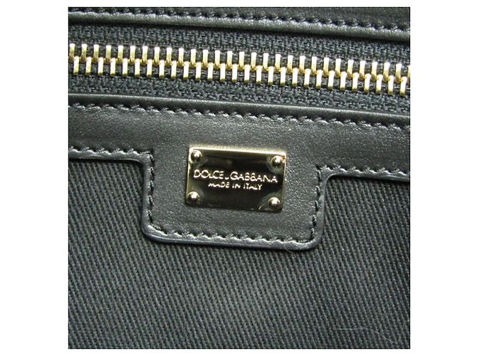DG Logo Einkaufstasche Dolce & Gabbana Schwarz - Ansicht 11
