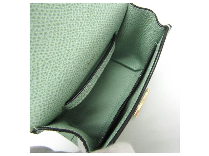 Valextra ISIDE GÜRTEL Leder Bauchtasche/Schultertasche Grün - Ansicht 4