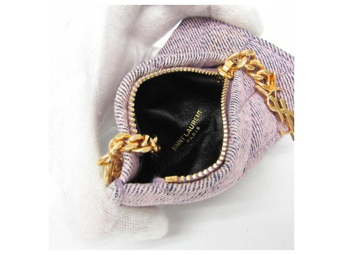Pochette Mini Cassandra Yves Saint Laurent Rosa - vista 3