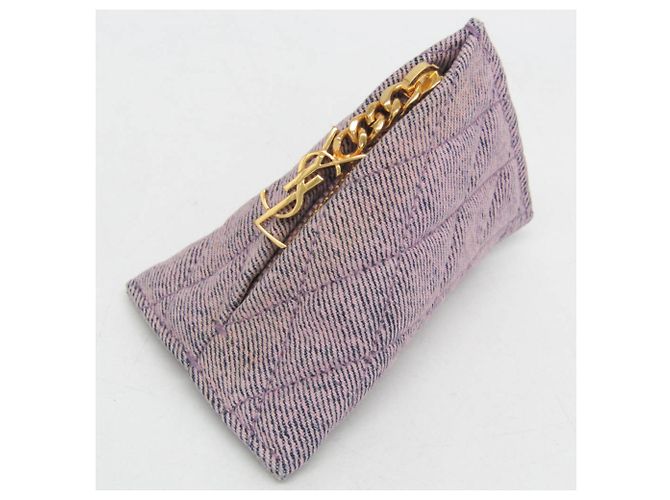 Pochette Mini Cassandra Yves Saint Laurent Rosa - vista 7