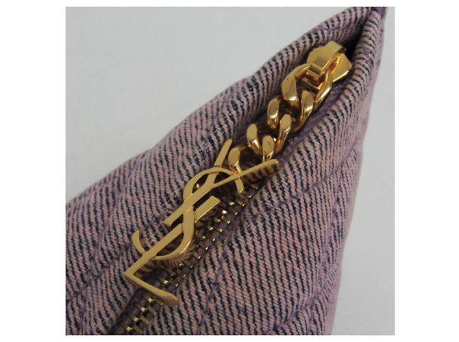 Pochette Mini Cassandra Yves Saint Laurent Rosa - vista 9
