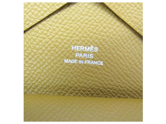 Hermès Tarjetero Calvi Duo en cuero Epsom Hermes - vista 8