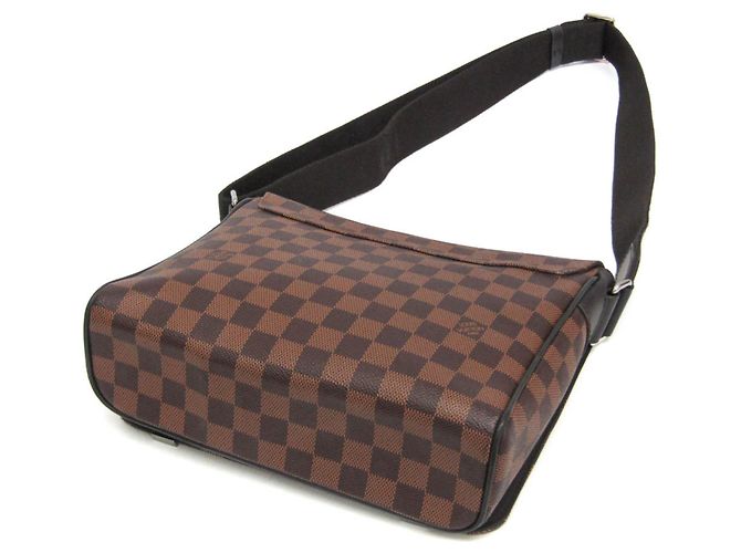 Borsa a tracolla Louis Vuitton Damier District PM NM Marrone - vista 2