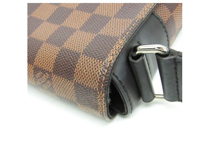 Borsa a tracolla Louis Vuitton Damier District PM NM Marrone - vista 5