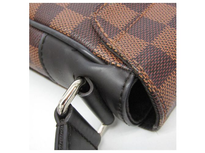 Borsa a tracolla Louis Vuitton Damier District PM NM Marrone - vista 8