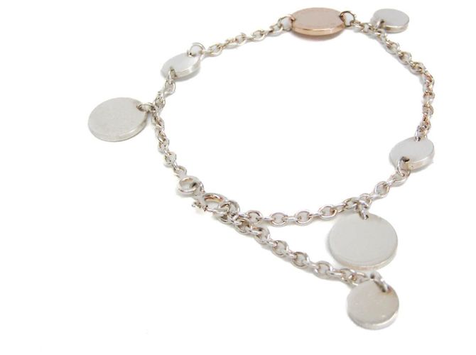 Bracciale Charm Serie Confetti Hermès Argento D'oro - vista 3