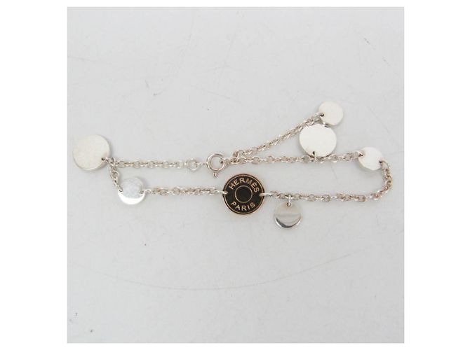 Bracciale Charm Serie Confetti Hermès Argento D'oro - vista 5