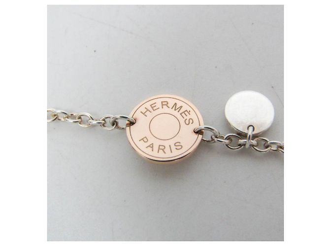 Bracciale Charm Serie Confetti Hermès Argento D'oro - vista 8