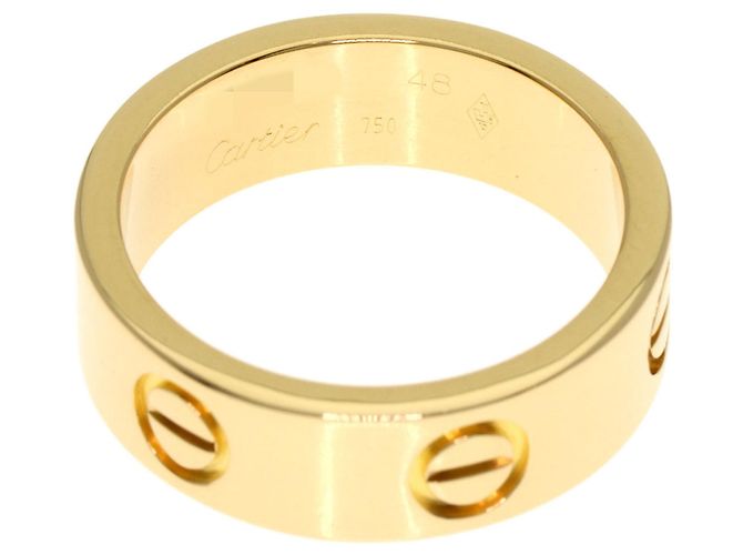 Anello Love in oro giallo 18K Cartier - vista 4