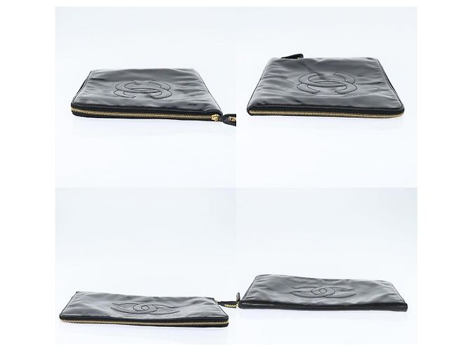 Borsa a tracolla Chanel CC Nero - vista 3