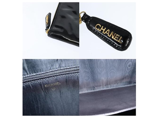 Borsa a tracolla Chanel CC Nero - vista 4