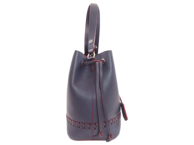 Borsa a Spalla Lockme Bucket M54681 di Louis Vuitton Blu navy - vista 3