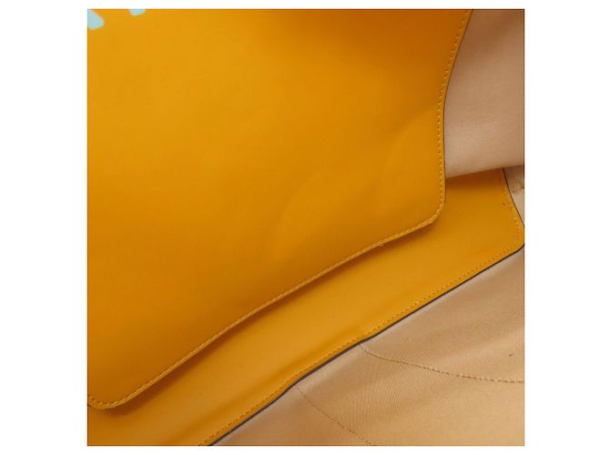 Tory Burch Gemini Link 2-Wege Tote Bag Gelb - Ansicht 11